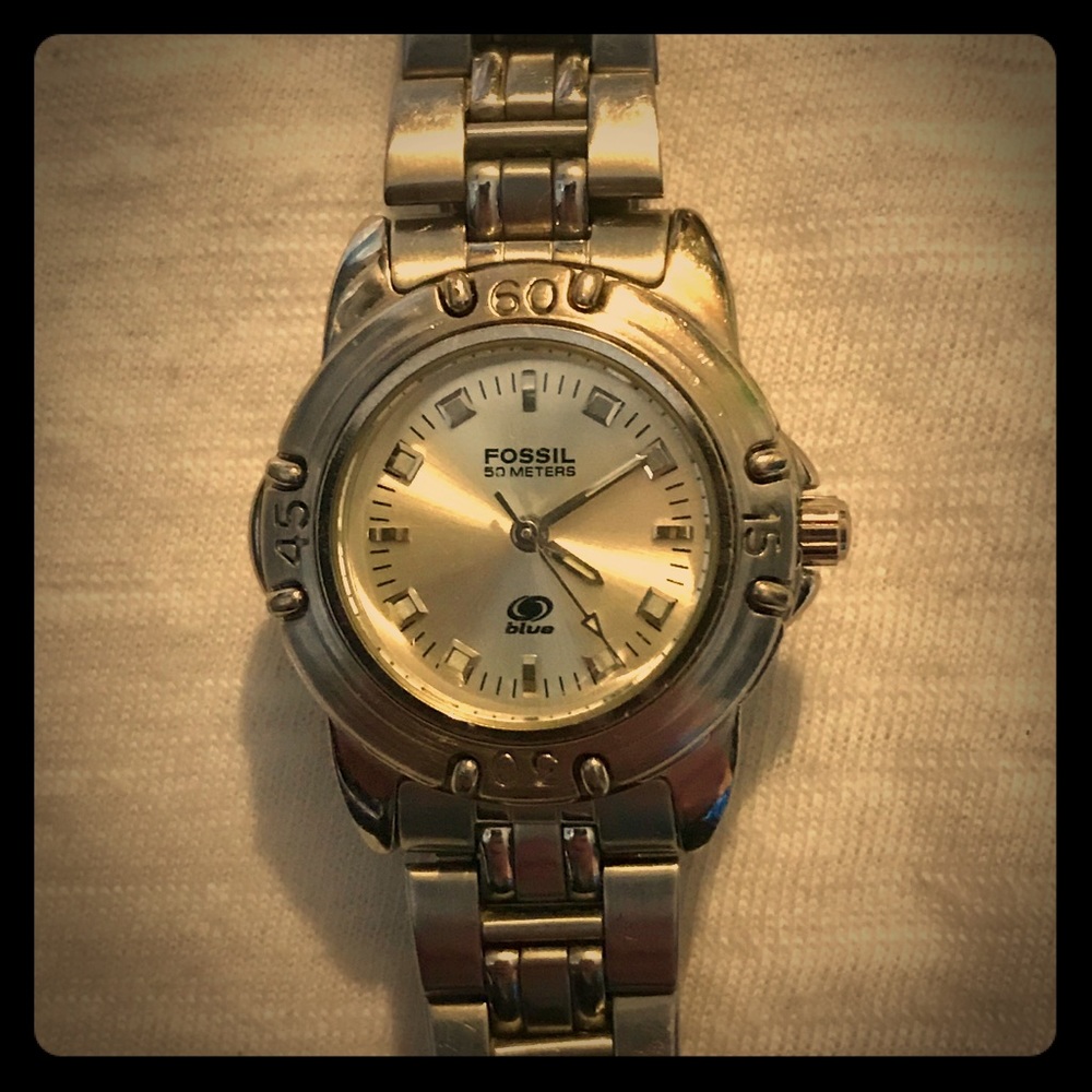 ⭐️Vintage Fossil Blue AM-3094 Women's Watch⭐️